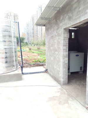 工地同景G组团150工人生活用热水